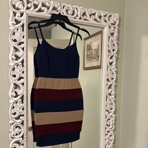 Windsor color block mini dress NWT